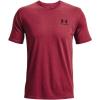 imageUnder Armour Mens Sportstyle Colorblock TShirtBlack Rose Medium Heather 664Black