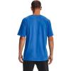 imageUnder Armour Mens Sportstyle Colorblock TShirtBrilliant Blue 787Black