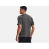 imageUnder Armour Mens Sportstyle Colorblock TShirtCharcoal Medium Heather  Black