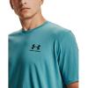 imageUnder Armour Mens Sportstyle Colorblock TShirtCosmos 476Black