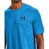 imageUnder Armour Mens Sportstyle Colorblock TShirtElectric Blue 428Black