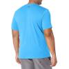 imageUnder Armour Mens Sportstyle Colorblock TShirtEther Blue Medium Heather 452Black