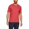 imageUnder Armour Mens Sportstyle Colorblock TShirtMartian Red