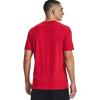 imageUnder Armour Mens Sportstyle Colorblock TShirtRed  Black  602