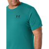 imageUnder Armour Mens Sportstyle Colorblock TShirtSaxon Green 386Black