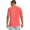 imageUnder Armour Mens Sportstyle Colorblock TShirtVenom Red 690Black