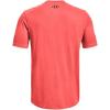 imageUnder Armour Mens Sportstyle Colorblock TShirtVenom Red 690Black