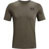 imageUnder Armour Mens Sportstyle Colorblock TShirtVictory Green 369Black