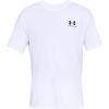 imageUnder Armour Mens Sportstyle Colorblock TShirtWhite 100Black