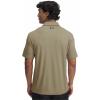 imageUnder Armour Mens Tech Golf Polo203 Timberwolf Taupe   Black