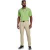 imageUnder Armour Mens Tech Golf Polo334 Key Lime  Pitch Gray  Pitch Gray