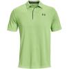imageUnder Armour Mens Tech Golf Polo334 Key Lime  Pitch Gray  Pitch Gray