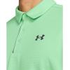 imageUnder Armour Mens Tech Golf Polo350 Matrix Green   Pitch Gray