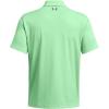 imageUnder Armour Mens Tech Golf Polo350 Matrix Green   Pitch Gray