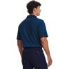 imageUnder Armour Mens Tech Golf Polo426 Varsity Blue   Pitch Gray