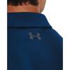 imageUnder Armour Mens Tech Golf Polo426 Varsity Blue   Pitch Gray