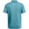 imageUnder Armour Mens Tech Golf Polo433 Glacier Blue   Black