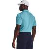 imageUnder Armour Mens Tech Golf Polo433 Glacier Blue   Black
