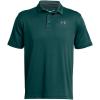 imageUnder Armour Mens Tech Golf Polo449 Hydro Teal   Pitch Gray
