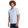 imageUnder Armour Mens Tech Golf Polo470 Nimbus Blue   Pitch Gray