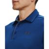 imageUnder Armour Mens Tech Golf Polo471 Blue Mirage   Pitch Gray
