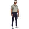 imageUnder Armour Mens Tech Golf Polo504 Grove Green   Pitch Gray