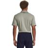imageUnder Armour Mens Tech Golf Polo504 Grove Green   Pitch Gray