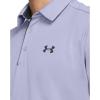 imageUnder Armour Mens Tech Golf Polo539 Celeste   Pitch Gray