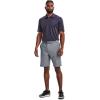 imageUnder Armour Mens Tech Golf Polo559 Tempered Steel  Pitch Gray  Pitch Gray