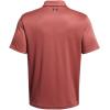 imageUnder Armour Mens Tech Golf Polo611 Sedona Red   Pitch Gray