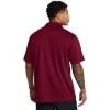 imageUnder Armour Mens Tech Golf Polo625 Cardinal   Black