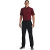 imageUnder Armour Mens Tech Golf Polo691 Chestnut Red  Pitch Gray  Pitch Gray