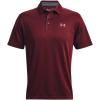 imageUnder Armour Mens Tech Golf Polo691 Chestnut Red  Pitch Gray  Pitch Gray