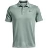 imageUnder Armour Mens Tech Golf Polo781 Opal Green  Pitch Gray  Pitch Gray