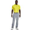 imageUnder Armour Mens Tech Golf Polo799 Starfruit   Pitch Gray
