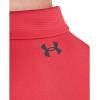 imageUnder Armour Mens Tech Golf Polo814 Red Solstice   Pitch Gray