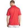 imageUnder Armour Mens Tech Golf Polo814 Red Solstice   Pitch Gray
