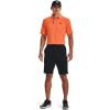 imageUnder Armour Mens Tech Golf Polo866 Orange Blast   Black