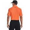 imageUnder Armour Mens Tech Golf Polo866 Orange Blast   Black