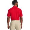 imageUnder Armour Mens Tech Golf Polo891 Radio Red  Pitch Gray  Pitch Gray