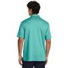 imageUnder Armour Mens Tech Golf Polo957 Green Wave   Pitch Gray