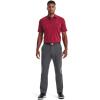 imageUnder Armour Mens Tech Golf PoloBlack Rose 664Pitch Gray
