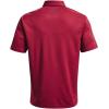 imageUnder Armour Mens Tech Golf PoloBlack Rose 664Pitch Gray