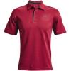 imageUnder Armour Mens Tech Golf PoloBlack Rose 664Pitch Gray