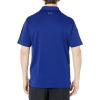 imageUnder Armour Mens Tech Golf PoloBlue Graphite Graphite