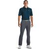 imageUnder Armour Mens Tech Golf PoloBlue Note 413Pitch Gray