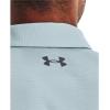 imageUnder Armour Mens Tech Golf PoloBreaker Blue 478Pitch Gray