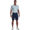 imageUnder Armour Mens Tech Golf PoloBreaker Blue 478Pitch Gray