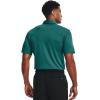 imageUnder Armour Mens Tech Golf PoloCerulean 452Pitch Gray