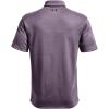 imageUnder Armour Mens Tech Golf PoloClub Purple 530Pitch Gray